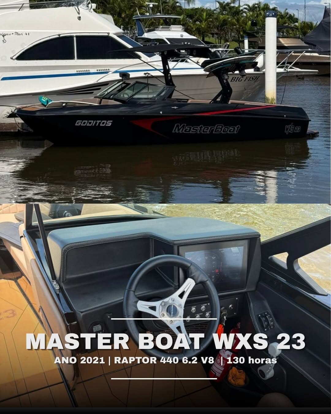 Lancha Masterboat WXS 2021 para wakesurf à venda na Marreco Wake Boats